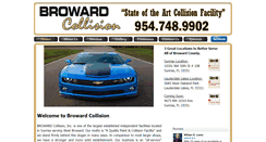 Desktop Screenshot of browardcollision.com